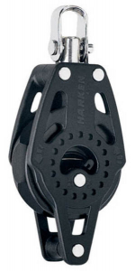 Harken Carbo Ratchet Blok 40 mm enkelt, svirvel, h