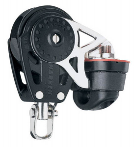 Harken Carbo Ratchet Blok 40 mm enkelt, svirvel, C
