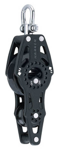 Harken Carbo Ratchet Blok 57 mm enkelt, hunsvot, v