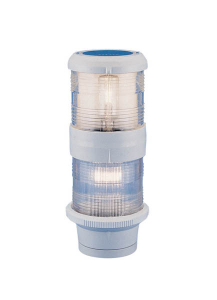 Aquasignal 40 top/anker Hvid 12V