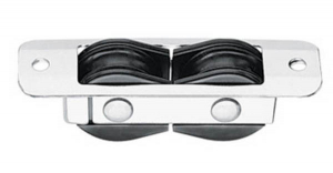 Harken Bulletblok 29 mm dobbelt, gennemføring
