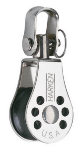 Harken Microblok 22 mm enkelt ,  svirvel