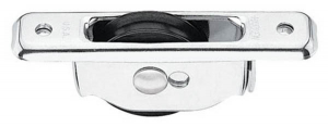 Harken Wireblok 38 mm enkelt, gennemføring