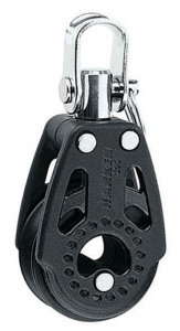 Harken Carbo Blok 29 mm enkelt, svirvel