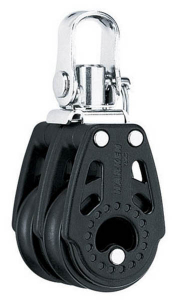 Harken Carbo Blok 29 mm dobbelt, svirvel