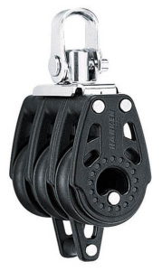 Harken Carbo Blok 29 mm tripel, svirvel, hunsvot