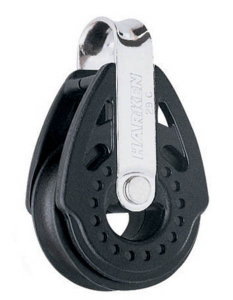 Harken Carbo Blok 29 mm enkelt, bøjle
