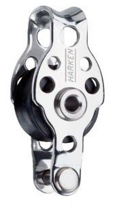 Harken 16 mm Blok enkelt, hunsvot