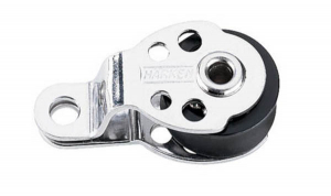 Harken 16 mm Blok enkelt, dreje, skildpadde
