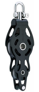 Harken ESP 75 mm Violinblok m. hundsvot