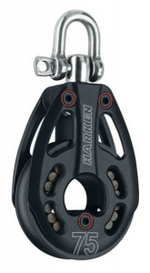Harken AirBlok 75mm   enkelt low/load