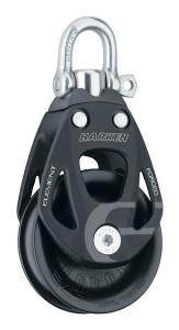 Harken Element blok 45 mm enkelt m. svirvel