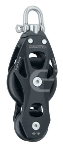 Harken Element blok 45 mm violin m. svirvel