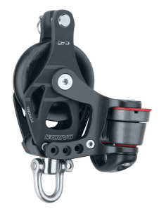Harken Element blok 45 mm enkelt m. svirvel og Cam