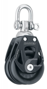 Harken Element blok 45 mm dobbelt m. svirvel