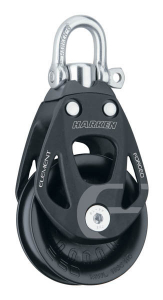 Harken Element blok 60 mm enkelt m. svirvel