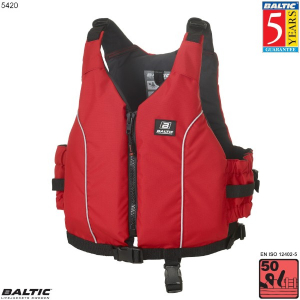 Radial jolle / kajak vest-Rød-Barn-55-78 cm. bryst
