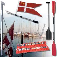 Flag, Årer & Bådshager